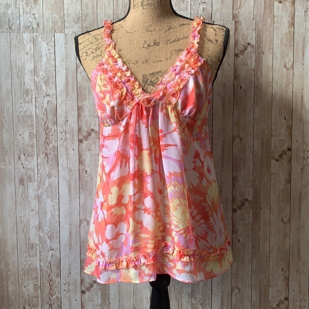 𝅺AMBRIELLE Floral Sleep Top